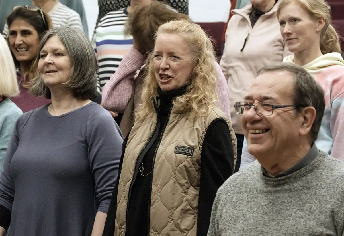 City Voices Bristol rehearsal