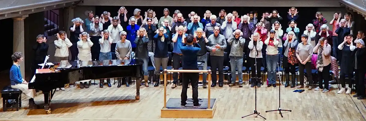 City Voices Bristol rehearsal