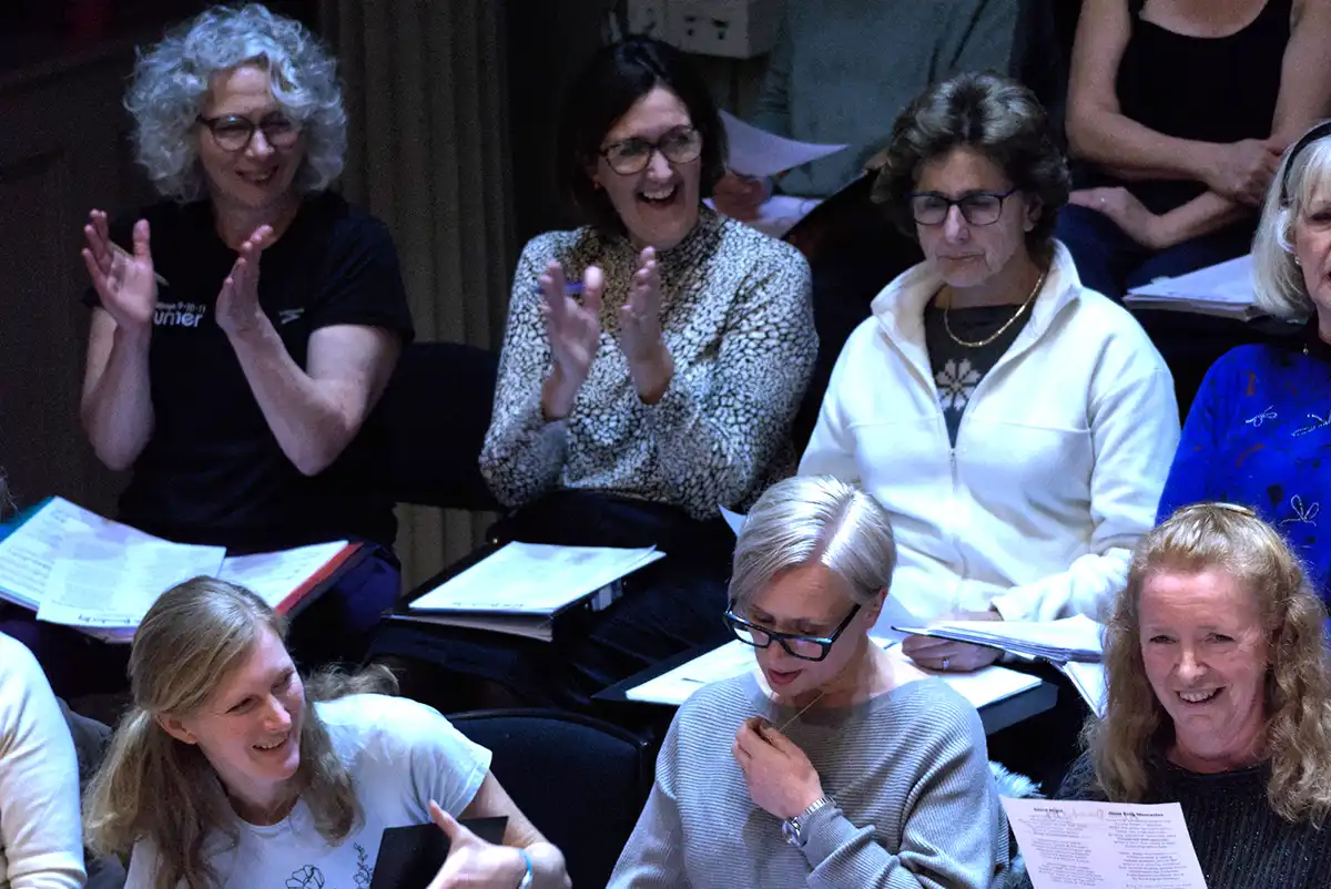 City Voices Bristol rehearsal